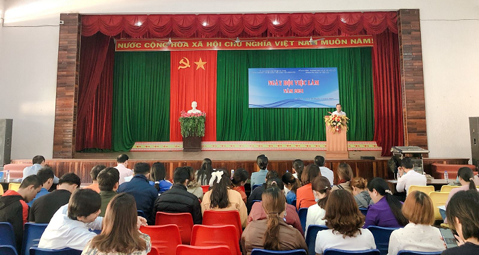 Tổ chức Ngày hội việc làm trên địa bàn huyện năm 2022